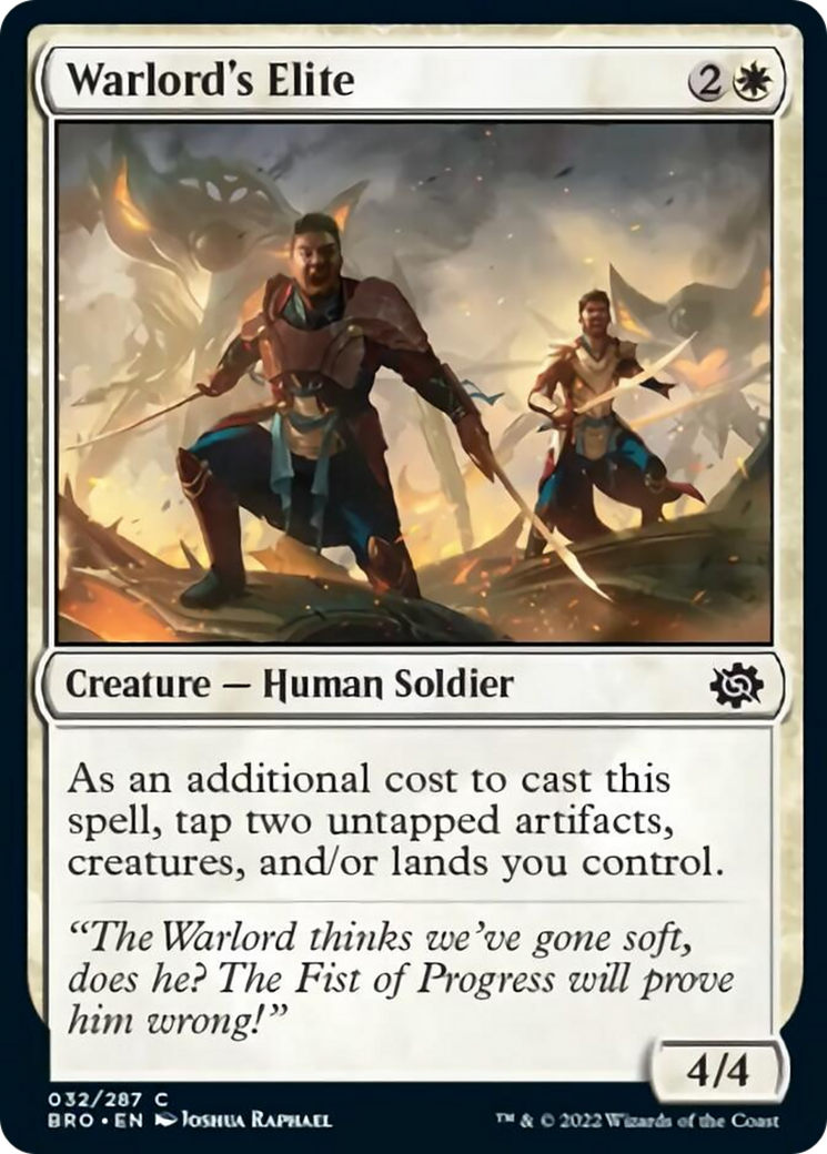 Warlord's Elite Card Image