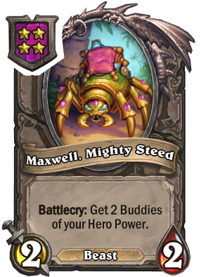 Maxwell, Mighty Steed Card Image
