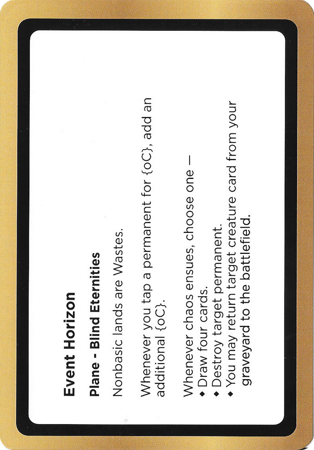 Event Horizon Card Image