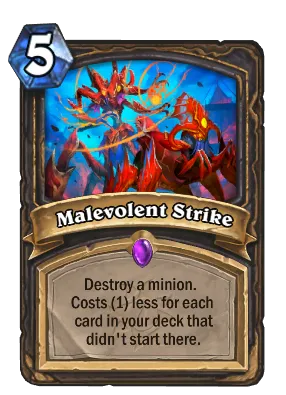 Malevolent Strike Card Image