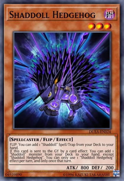 Shaddoll Hedgehog Card Image