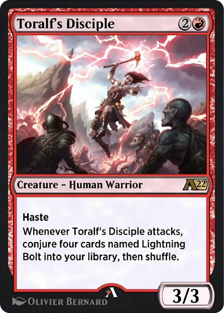 Toralf's Disciple Card Image