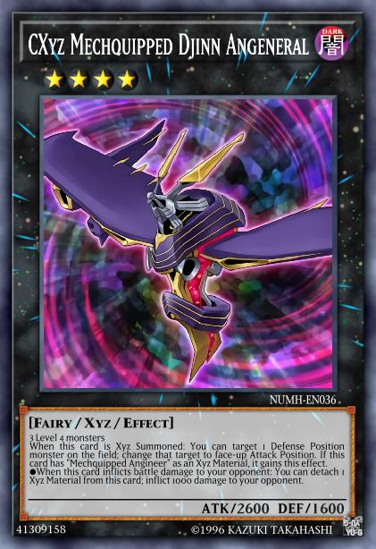 CXyz Mechquipped Djinn Angeneral Card Image