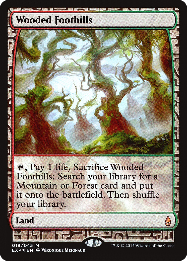 Wooded Foothills Card Image