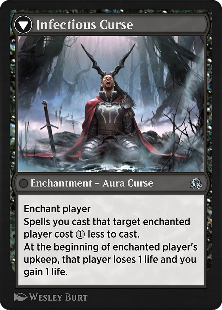 Accursed Witch // Infectious Curse Card Image