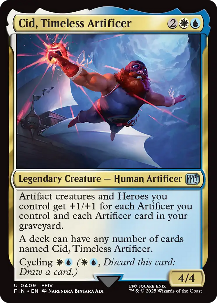Cid, Timeless Artificer Card Image