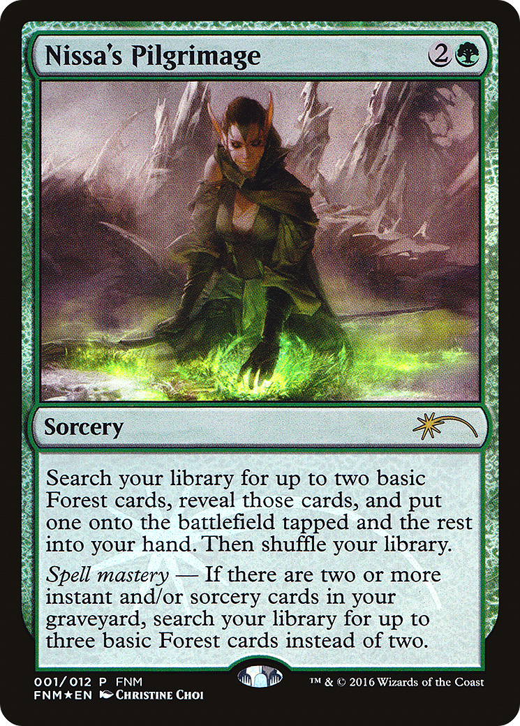 Nissa's Pilgrimage Card Image