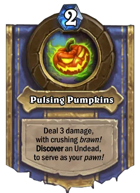 Pulsing Pumpkins Card Image