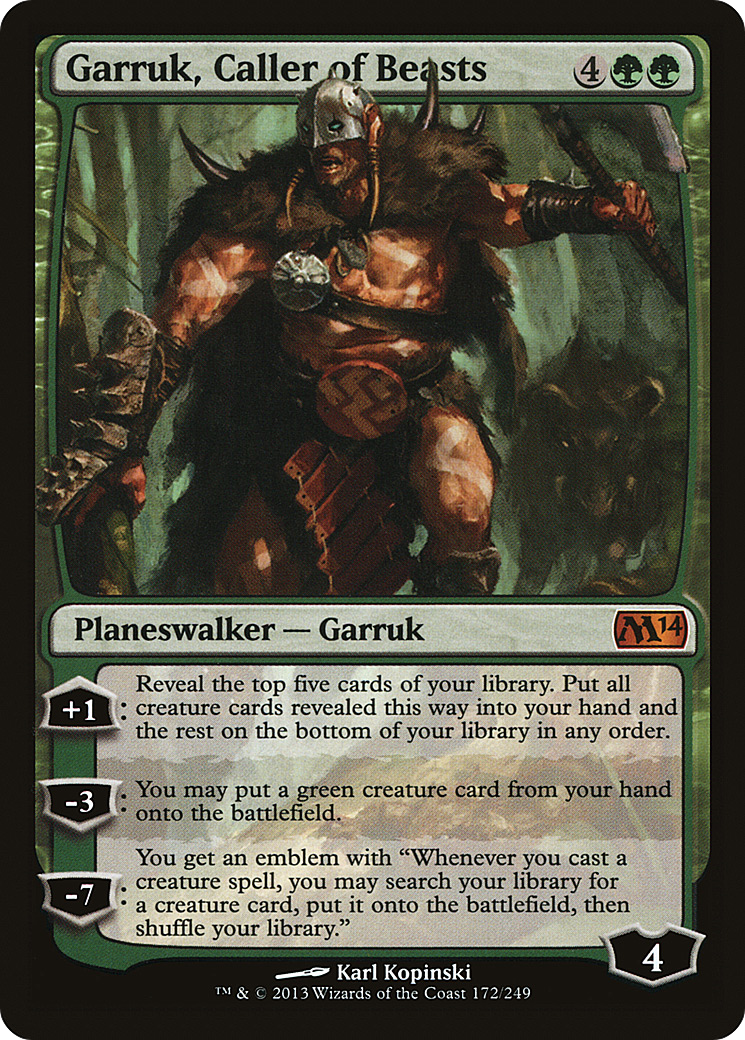 Garruk, Caller of Beasts Card Image