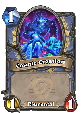 Cosmic Creation Card Image
