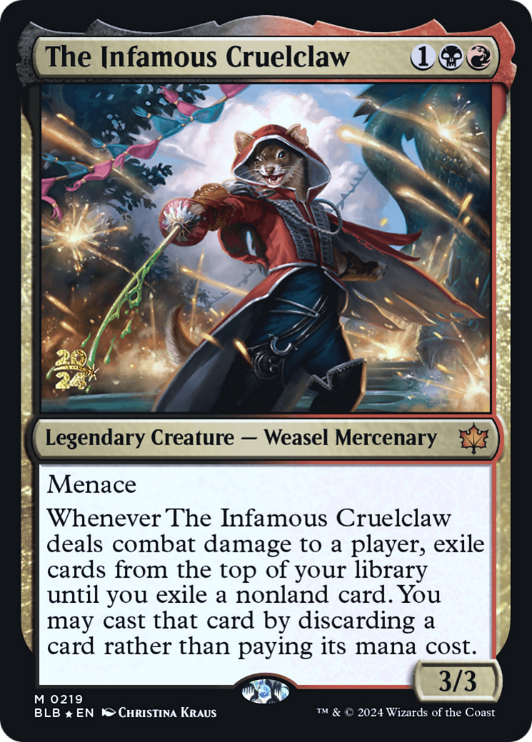 The Infamous Cruelclaw Card Image