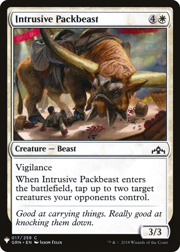Intrusive Packbeast Card Image