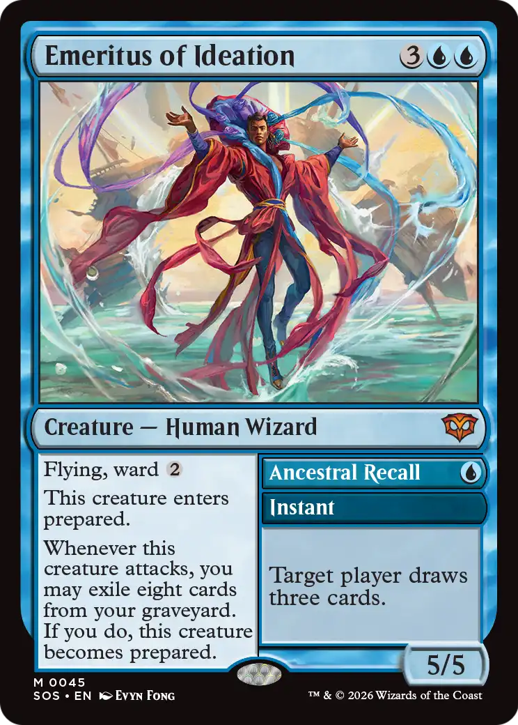 Ancestral Recall Magic: The Gathering card
