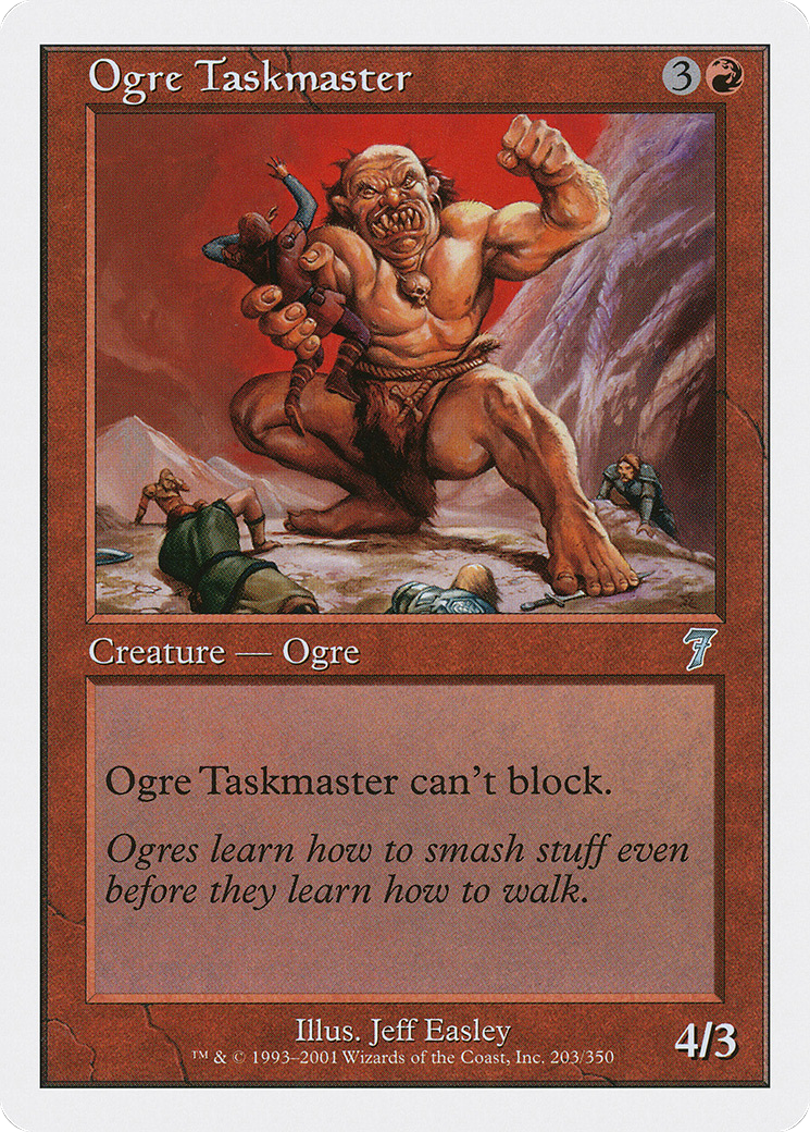 Ogre Taskmaster Card Image