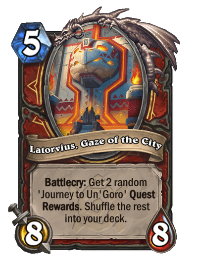 Latorvius, Gaze of the City Card Image