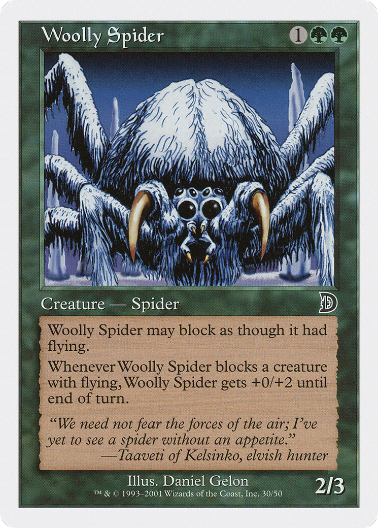 Woolly Spider Card Image