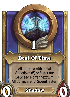 Deal Of Time Card Image