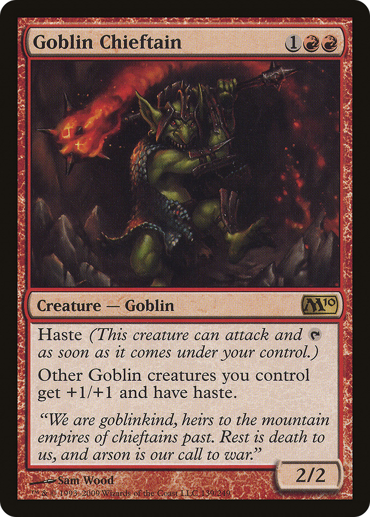 Goblin Chieftain Card Image