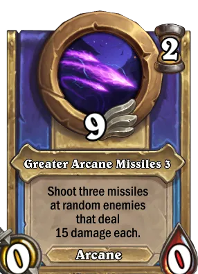 Greater Arcane Missiles 3 Card Image