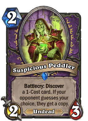 Suspicious Peddler Card Image