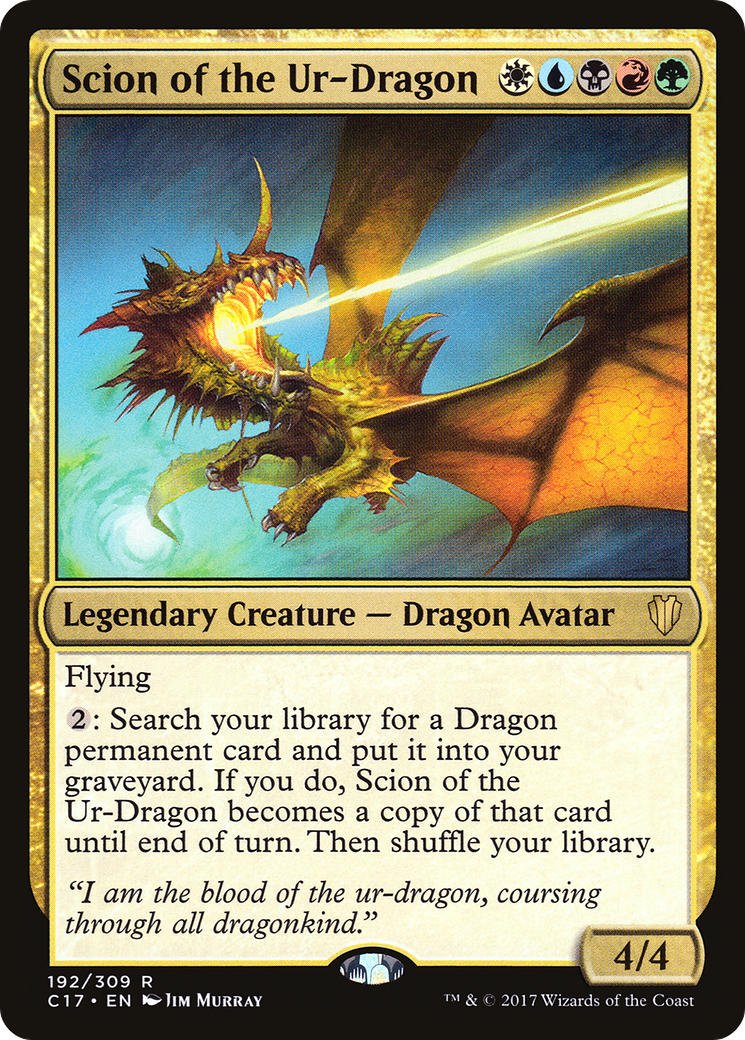 Scion of the Ur-Dragon Card Image
