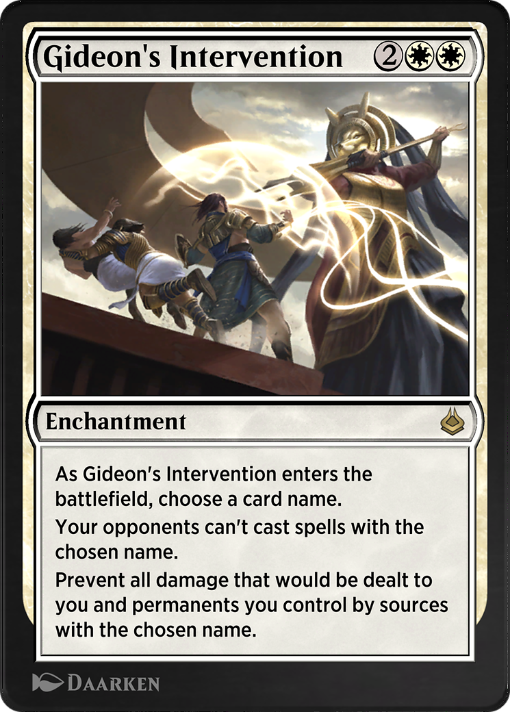 Gideon's Intervention Card Image