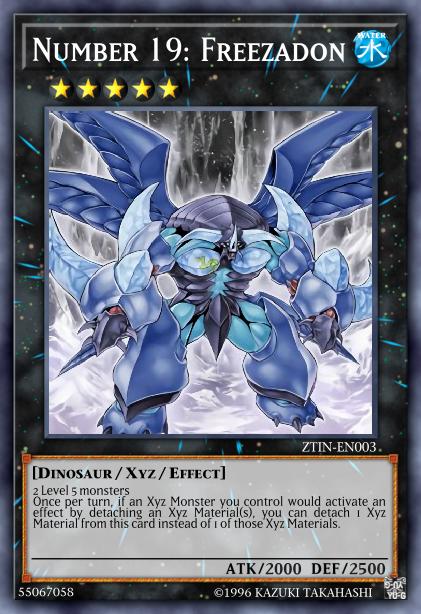 Number 19: Freezadon Card Image