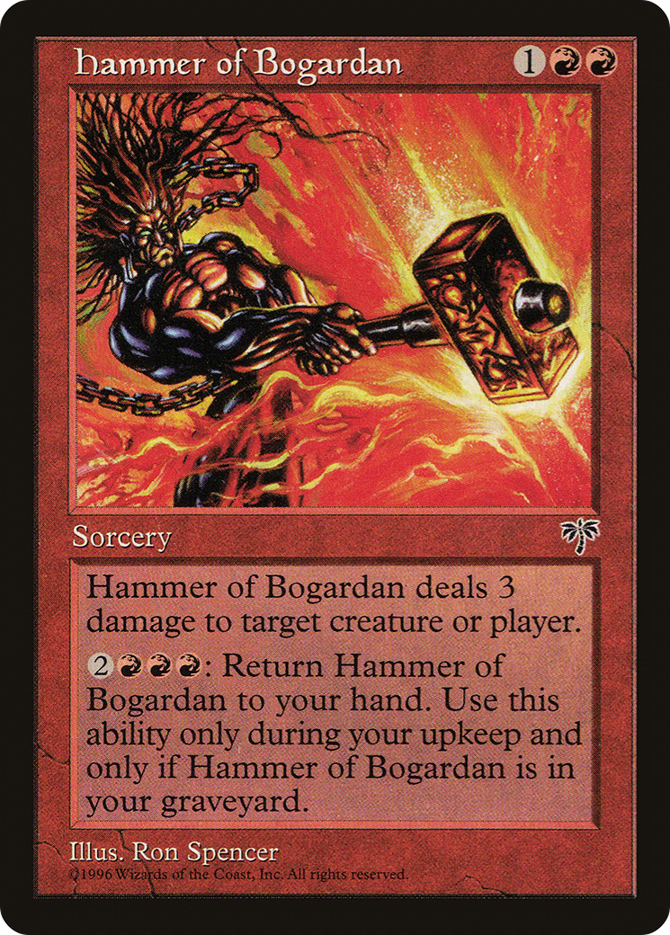 Hammer of Bogardan Card Image