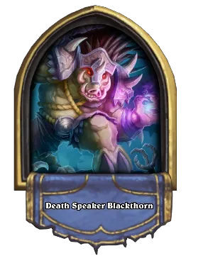 Death Speaker Blackthorn Card Image