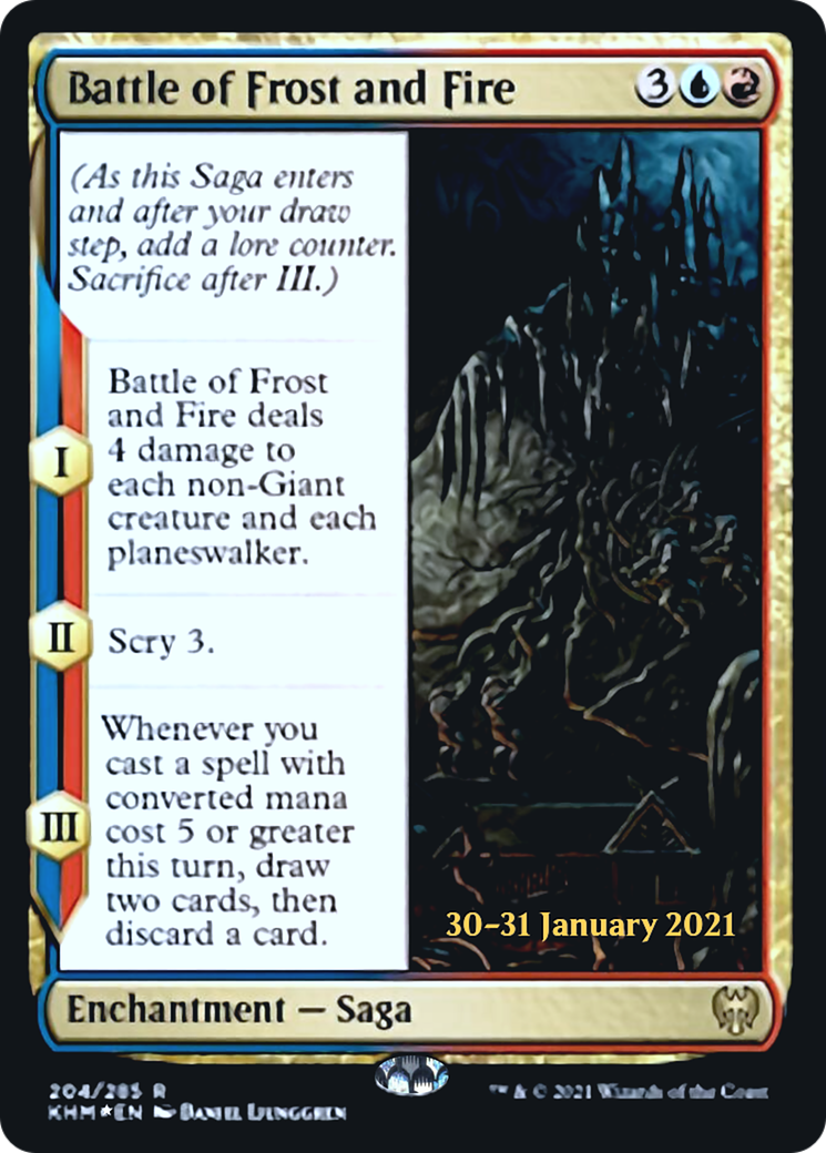 Battle of Frost and Fire Card Image