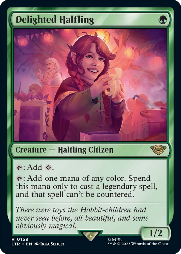 Delighted Halfling Card Image