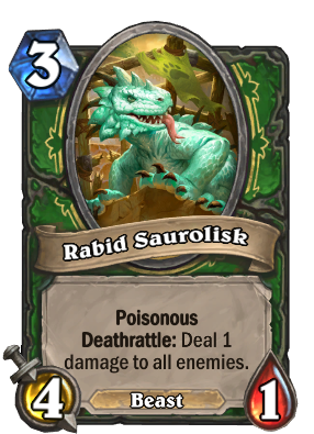 Rabid Saurolisk Card Image