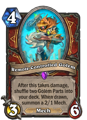 Remote-Controlled Golem Card Image