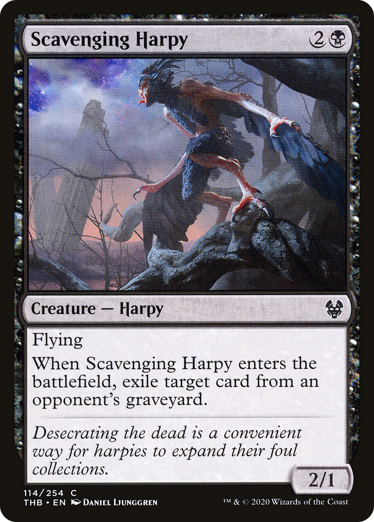 Scavenging Harpy Card Image
