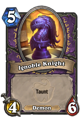 Ignoble Knight Card Image