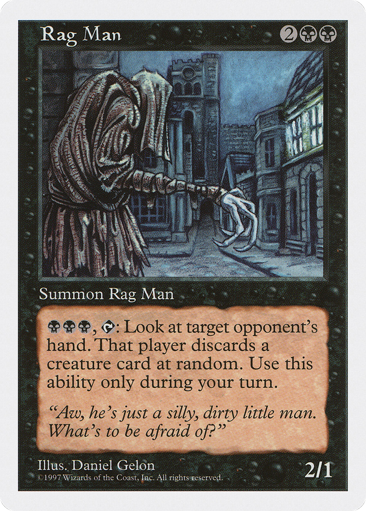 Rag Man Card Image