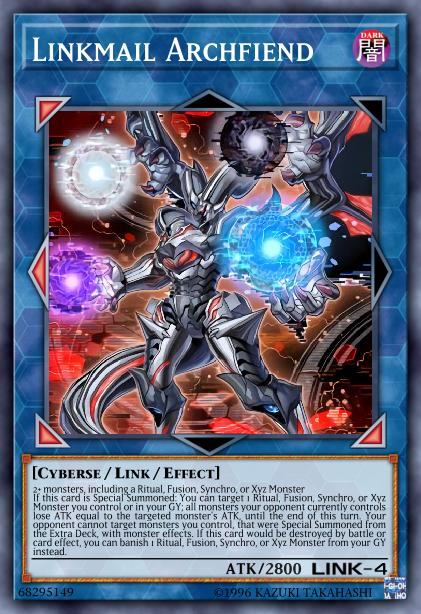 Linkmail Archfiend Card Image