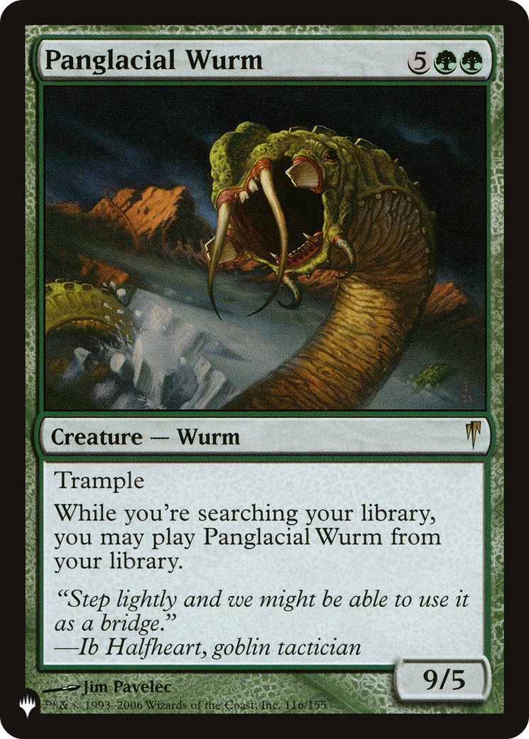 Panglacial Wurm Card Image