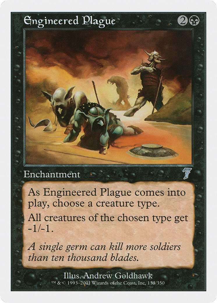 Engineered Plague Card Image