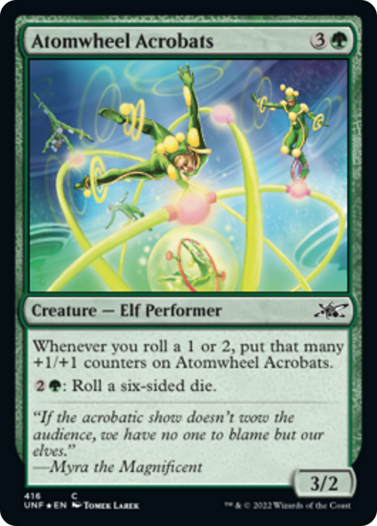Atomwheel Acrobats Card Image