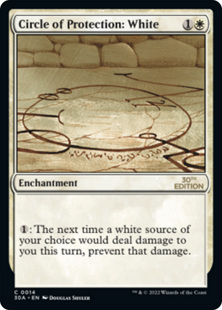 Circle of Protection: White Card Image