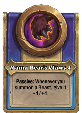 Mama Bear's Claws 4 Card Image