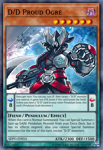 D/D Proud Ogre Card Image