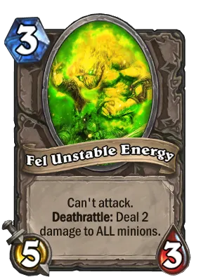 Fel Unstable Energy Card Image