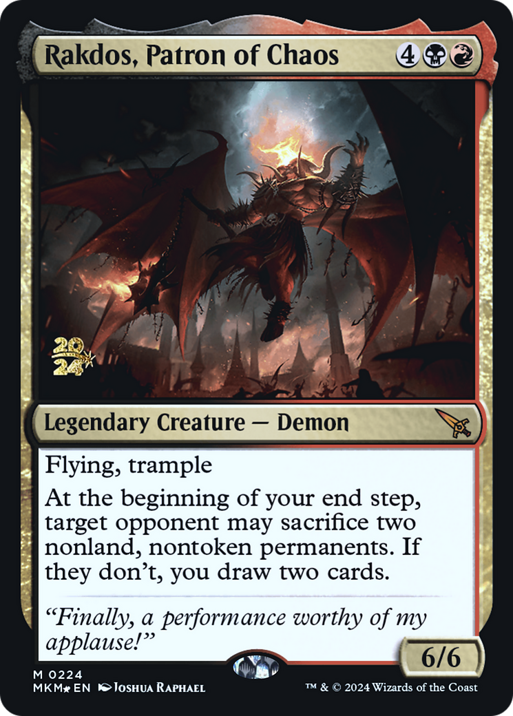 Rakdos, Patron of Chaos Card Image