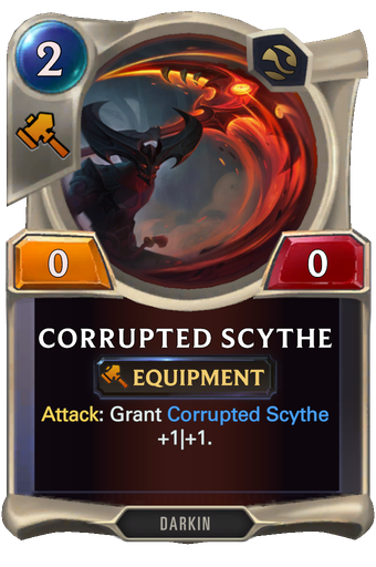 Corrupted Scythe Card Image