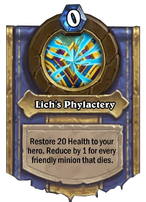 Lich's Phylactery Card Image