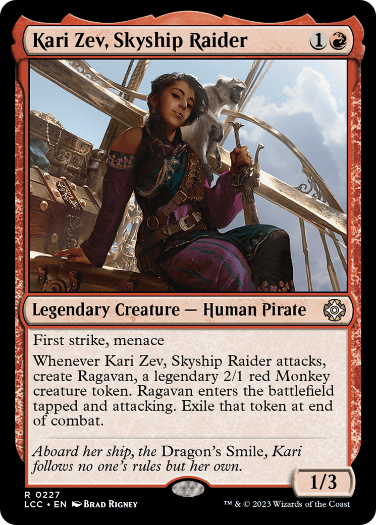 Kari Zev, Skyship Raider Card Image