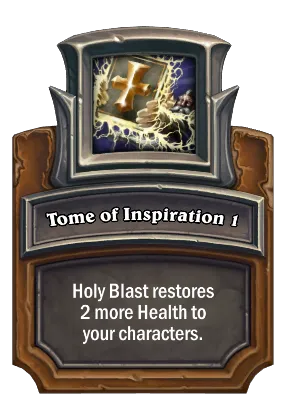 Tome of Inspiration 1 Card Image