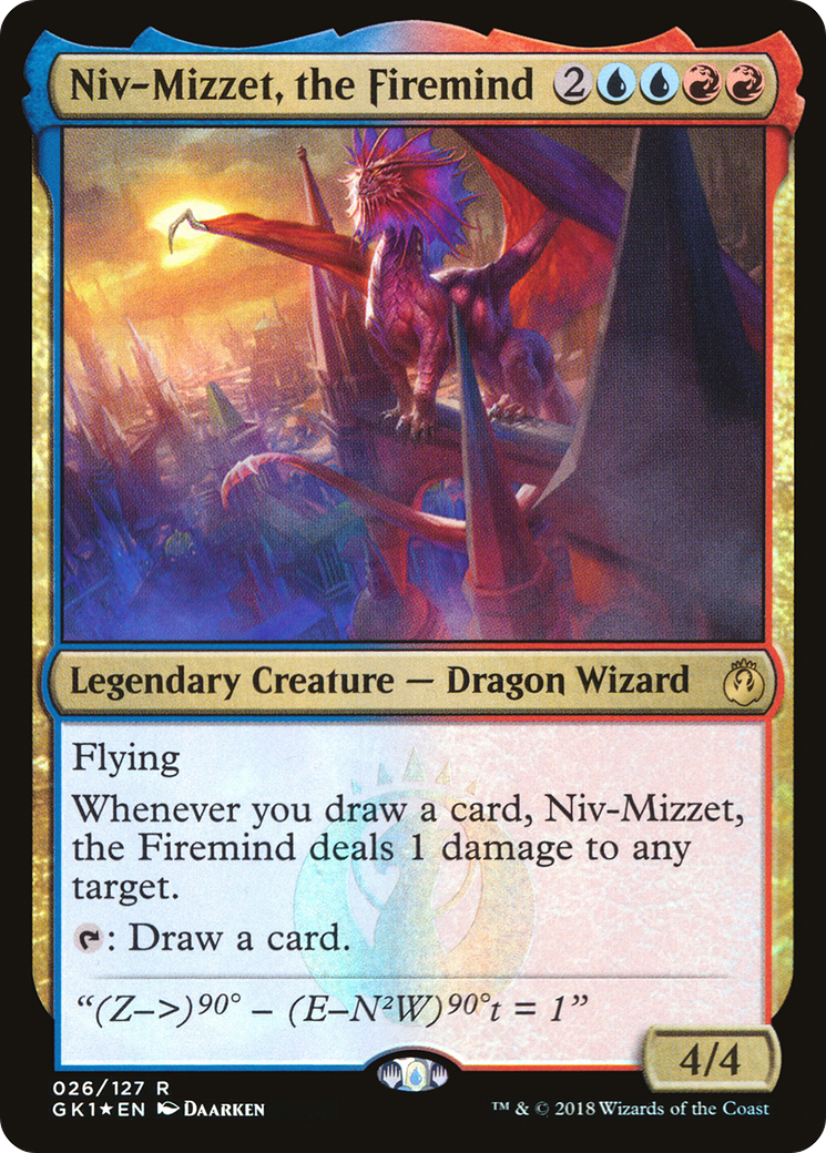 Niv-Mizzet, the Firemind Card Image